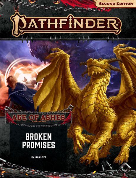Pathfinder - Age of Ashes 6 af 6 - Broken Promises - Konfronter gulddragen Mengkare i denne spændende konklusion