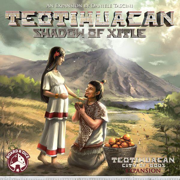 Teotihuacan: Shadow of Xitle - Den anden udvidelse til brætspillet Teotihuacan