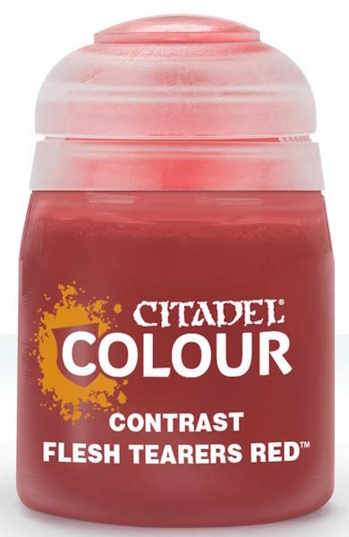 Citadel Colour Contrast Paint Flesh Tearers Red 18 ml til Warhammer