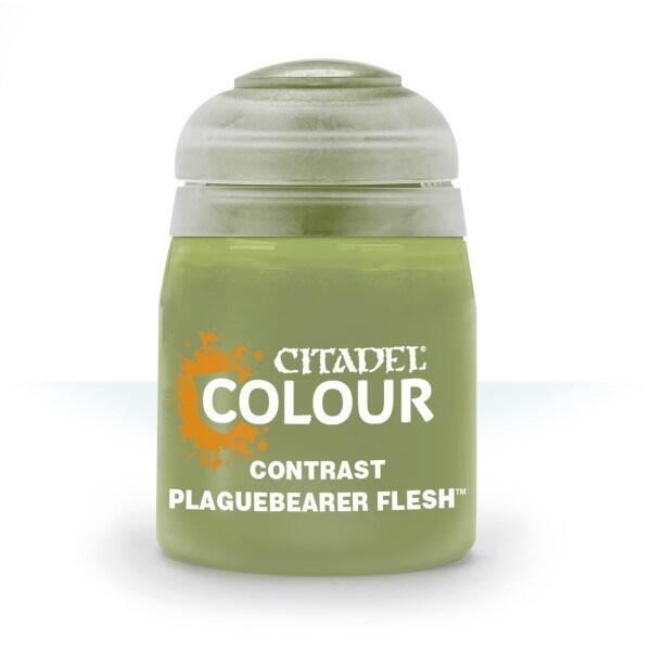 Citadel Colour Contrast Paint Plaguebearer Flesh 18 ml til Warhammer