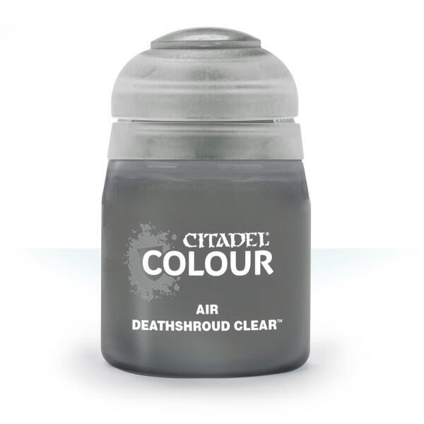 Citadel Colour Air Paint Deathshroud Clear 24 ml til maling af Warhammer og andre miniaturer
