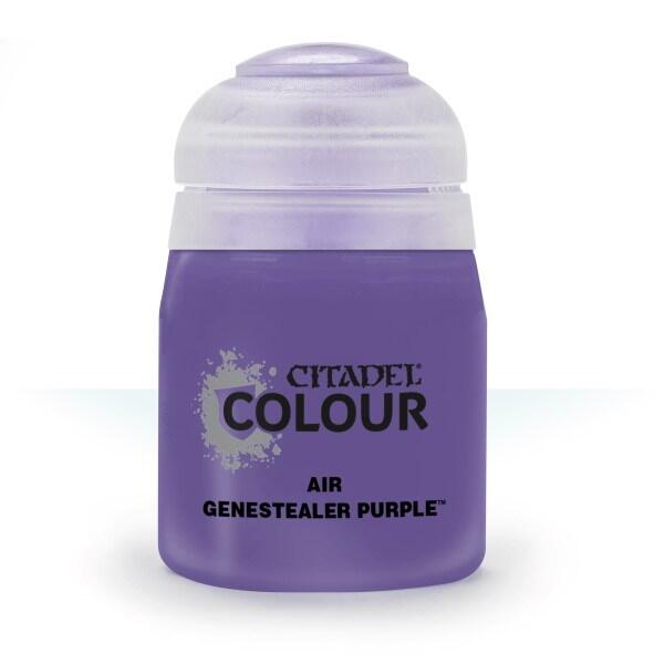 Citadel Colour Air Paint Genestealer Purple 24 ml til maling af Warhammer og andre miniaturer