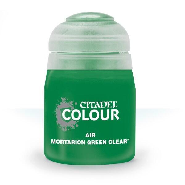 Citadel Colour Air Paint Mortarion Green Clear 24 ml til maling af Warhammer og andre miniaturer