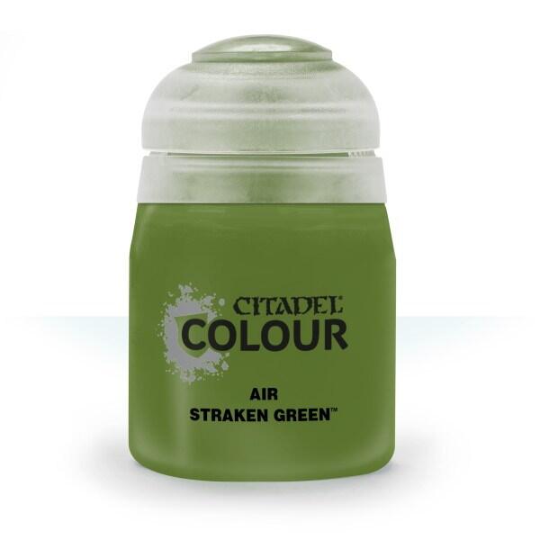 Citadel Colour Air Paint Straken Green 24 ml til maling af Warhammer og andre miniaturer