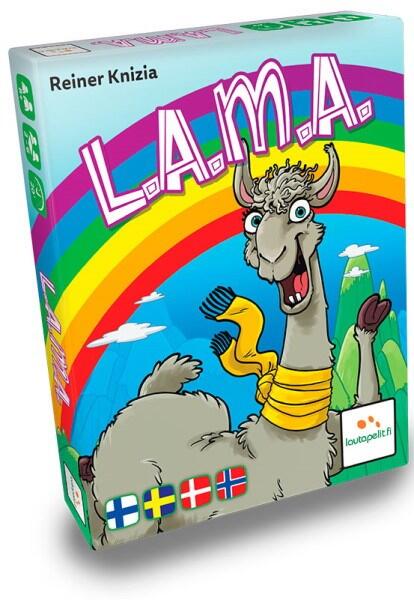 L.A.M.A. - Et spil hvor du skal komme af med dine kort, og vinderen er den med færrest