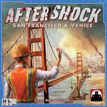 Aftershock: San Francisco and Venice - Et brætspil om at genopbygge efter et jordskælv