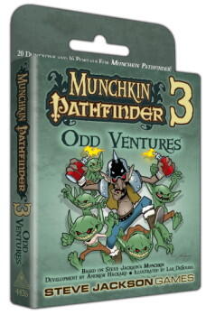 Munchkin Pathfinder 3 - Odd Ventures - Udvid dit kortspil med nye dungeonkort og portaler