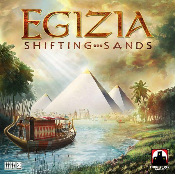 Egizia: Shifting Sands en opdateret udgave af det populære brætspil