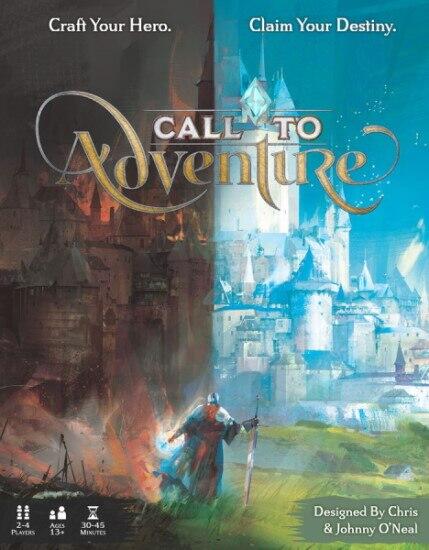 Call to Adventure et brætspil hvor spillere konkurrerer om at skabe den mest legendariske helt