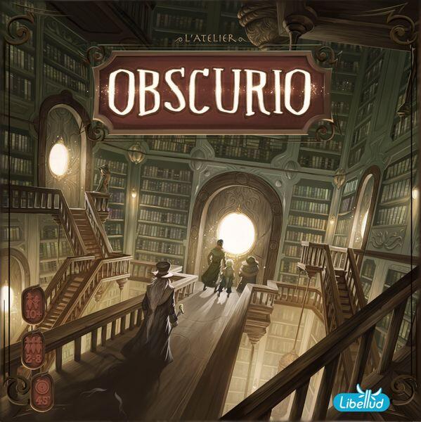 Obscurio - I dette familie brætspil skal en spiller lede de andre ud af et labyrintisk bibliotek