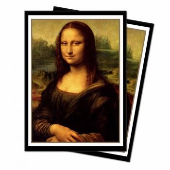 UP - Standard Sleeves - Fine Art - Mona Lisa - Kortlommer med måske verdens mest kendte maleri