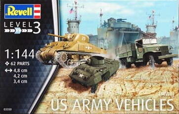 US Army Vehicles WWII 1/144
