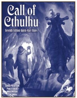 Call of Cthulhu RPG - 7th Edition Quick-Start Rules - Lær reglerne til det klassiske spil på ingen tid!