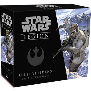 Star Wars: Legion - Rebel Veterans Unit Expansion giver din rebel hær en enhed af elite tropper, klar til at vende slaget til din fordel