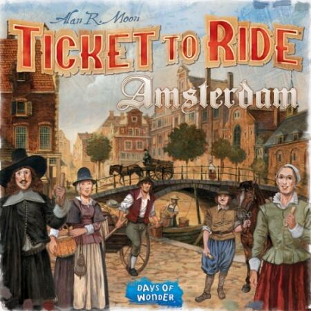 Ticket to Ride: Amsterdam er en højtempo udgave af det klassiske brætspil
