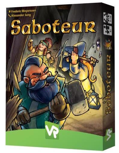 Saboteur - Spil som dværge der skal mine guld, eller måske er du sabotøren, der prøver at knuse de andres planer?