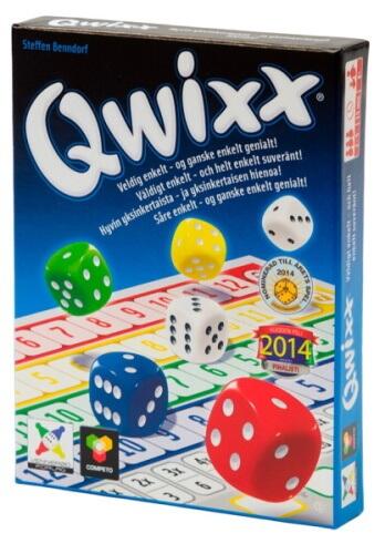 Qwixx er et hurtigt og simpelt terningspil der kan læres på to minutter, men bringer maser af spænding
