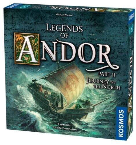 Legends Of Andor: Journey To The North sender heltene ud på en farlig færd mod nord i dette brætspil