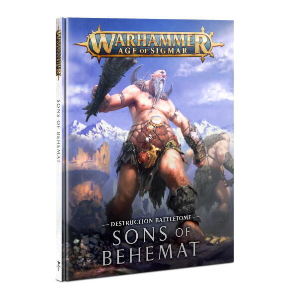 Alt du skal vide for at kunne bruge de mega-gigantiske kæmper fra the Mortal Realms kan findes i denne Battletome: Sons of Behemat. Tamp eller tag hjem!