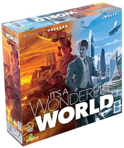 It's A Wonderful World er et strategisk brætspil hvor man opbygger sit imperie