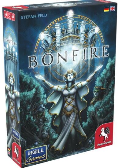 Bonfire - Et brætspil hvor I skal genantænde byernes bål, for at bringe lyset tilbage