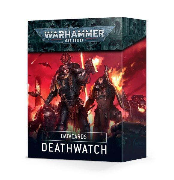 Disse praktiske referencekort til Space Marine chapter'et the Deathwatch, xonos-jægende specialister, er skønne for at gøre dine Warhammer 40k kampe hurtigere og nemmere