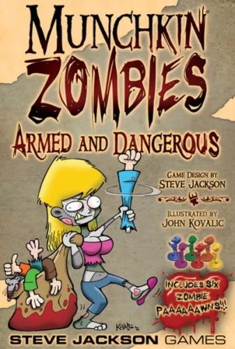Munchkin Zombies 2: Armed and Dangerous kommer med 6 Munchkin Zombies plastikfigurer