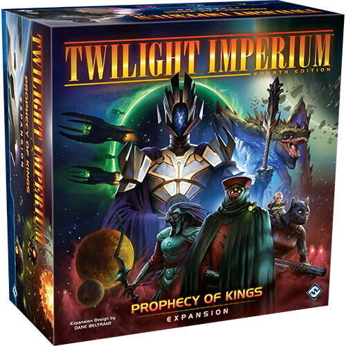Twilight Imperium: Prophecy of Kings tilføjer nye elementer til spillet, og lader op til otte spillere spille på en gang