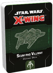 Scum and Villainy Damage Deck til Star Wars: X-Wing 2nd Edition