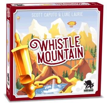 Whistle Mountain er et brætspil hvor i skal bygge vej op af et bjerg, for at undslippe vandmasserne