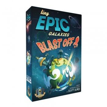 Tiny Epic Galaxies: Blast Off! er en efterfølger til det bedst sælgende Tiny Epic-brætspil