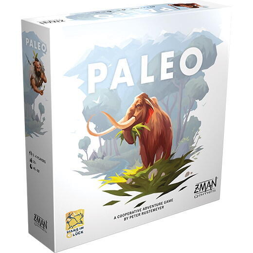 Paleo er et brætspil, hvor spillerne samarbejder om at overleve i stenalderen