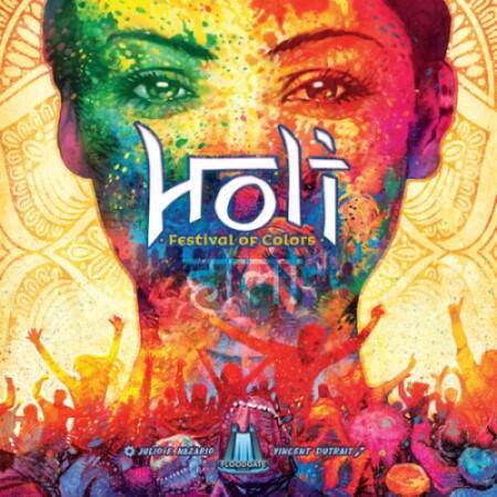 Holi: Festival of Colors er et abstrakt strategispil med et bræt på tre niveauer