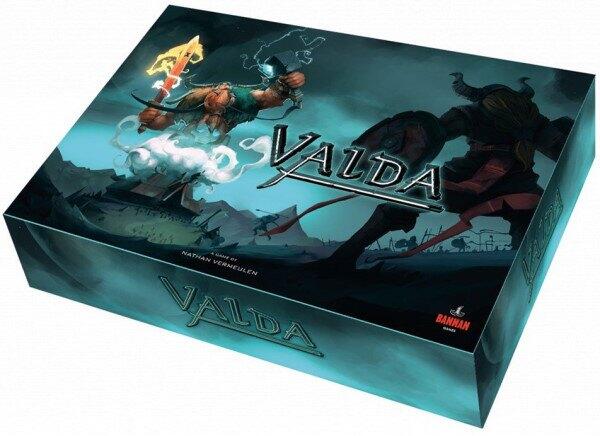Valda er et brætspil, hvor man konkurrer om at blive en ny vikingegud