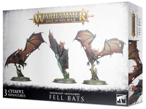 Fell Bats er en flyvende flank enhed til Soulblight Gravelords hære
