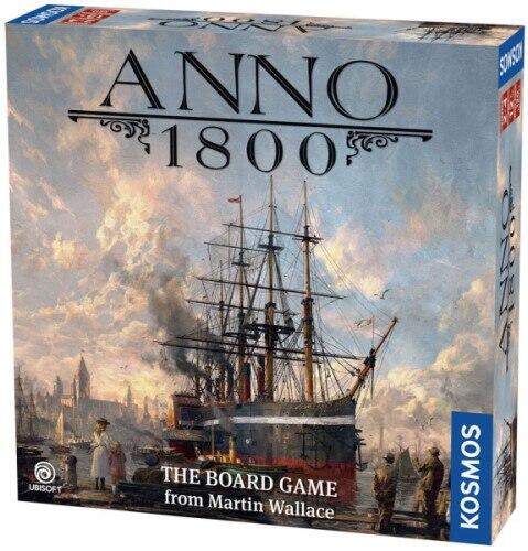 Anno 1800 er et brætspil baseret på computer spillet af samme navn