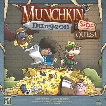 Munchkin Dungeon: Side Quest tilføjer nye, åbne mål til spillet, der giver en ny måde at få levels