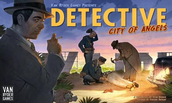 Detective: City of Angels er et historiedrevet krimi-brætspil, hvor en spiller modarbejder detektiverne