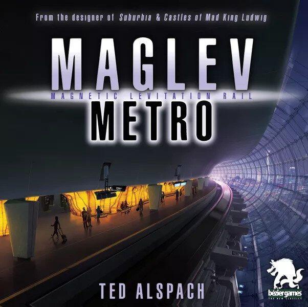 Maglev Metro er et tile-laying brætspil, hvor man skal designe et effektivt metro-system