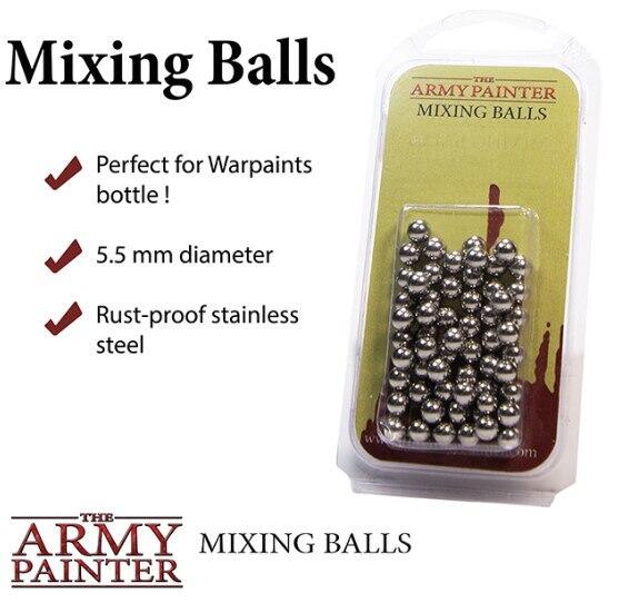 Mixing Balls fra The Army Painter hjælper med at blande din maling perfekt