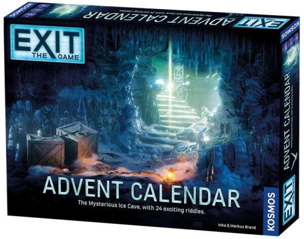 EXIT: Advent Calendar - The Mystery of the Ice Cave er en julekalender med 24 gåder, sat i "The Mysterious Ice Cave"