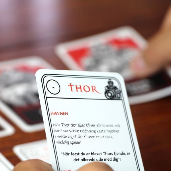 I denne udgave af Varulv kan man f.eks. spille som Thor
