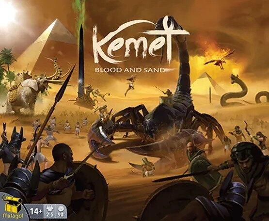 Kemet: Blood and Sand er en ny udgave af det strategiske brætspil fra 2021