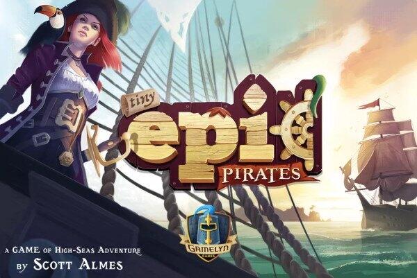 Tiny Epic Pirates er et strategisk brætspil, med dybde, men i en lille pakke
