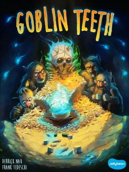 Goblin Teeth er et strategisk brætspil med bud og terning-mekanismer