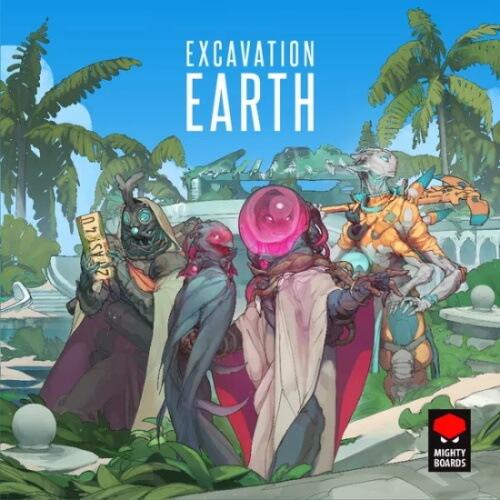 Excavation Earth er et strategisk brætspil hvor du skal finde, samle og handle med menneskelige artefakter.