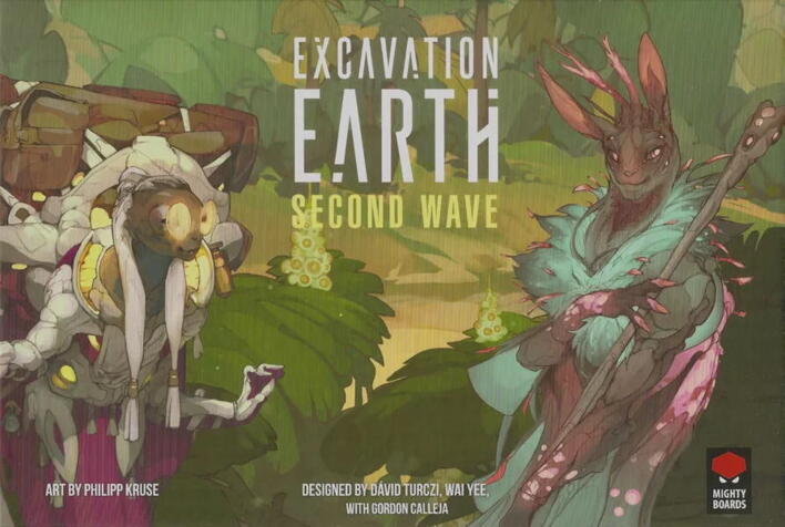 Excavation Earth: Second Wave Expansion er en udvidelse til det strategiske brætspil Excavation Earth