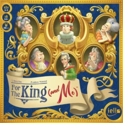 Hjælp den unge monark til at regere kongeriget i dette familie brætspil For the King (and Me)