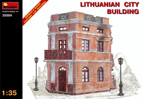 Saml og mal denne bygning LITHUANIAN CITY BUILDING