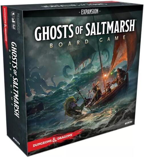 Dungeons & Dragons: Ghosts of Saltmarsh Adventure System Board Game (Standard Edition) boxen.